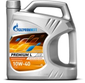 Gazpromneft Premium L 10w40 4л полусинтетическое масло моторное