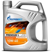 Gazpromneft Premium L 10w40 АКЦИЯ!!4л+1л синтетическое масло моторное